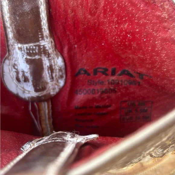 Ariat Madrina Cowgirl Boots – Square Toe. Size 8 - Picture 5 of 7